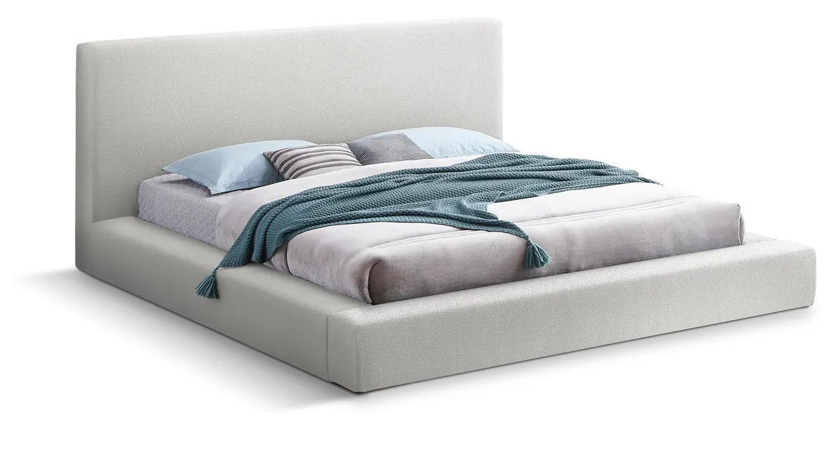 Terra - Queen Bed - Cream
