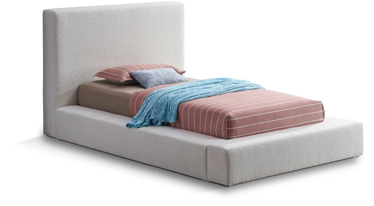 Terra - Twin Bed - Cream