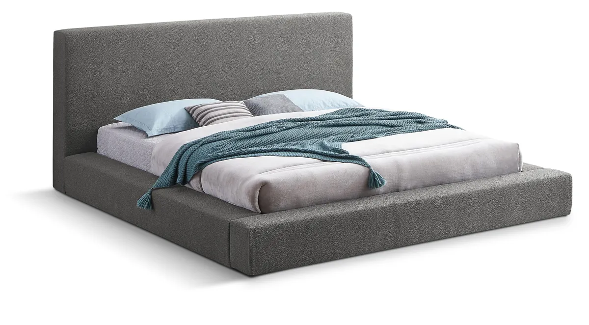 Terra - Queen Bed - Gray