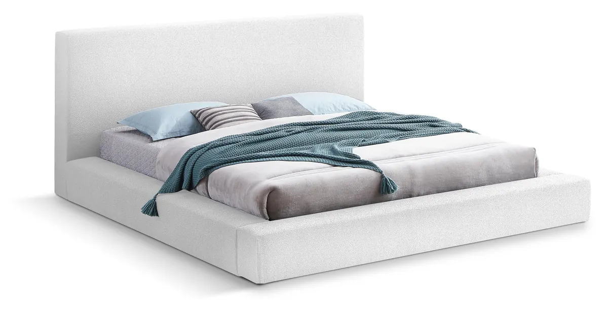 Terra - King Bed - White
