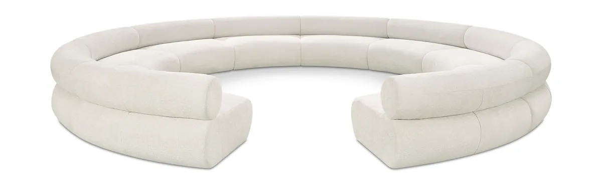 Bale - 10 Piece Modular Sofa - Cream