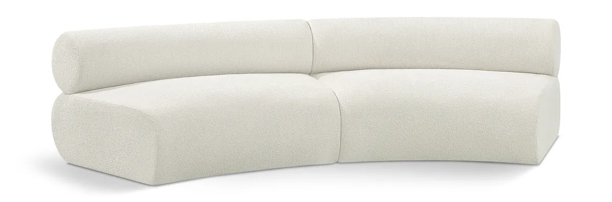 Bale - 2 Piece Modular Sofa - Cream