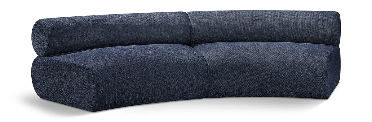 Bale - 2 Piece Modular Sofa - Navy