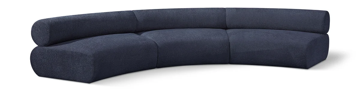 Bale - 3 Piece Modular Sofa - Navy