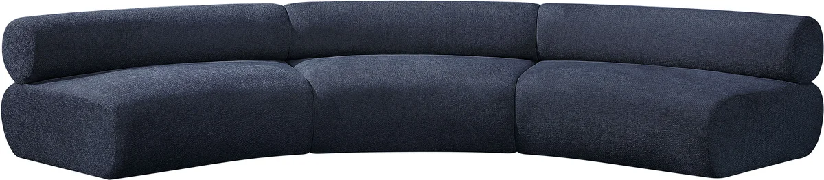 Bale - 3 Piece Modular Sofa - Navy - View 2