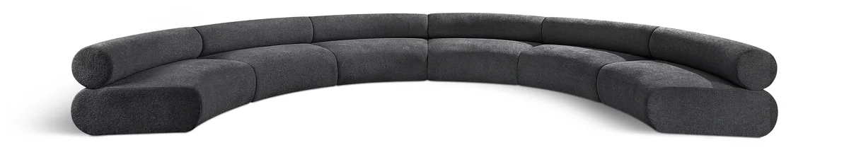 Bale - 6 Piece U-Shaped Modular Sofa - Gray