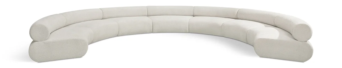 Bale - 7 Piece Modular Sofa - Cream