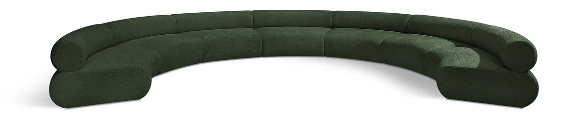 Bale - 7 Piece Modular Sofa - Green