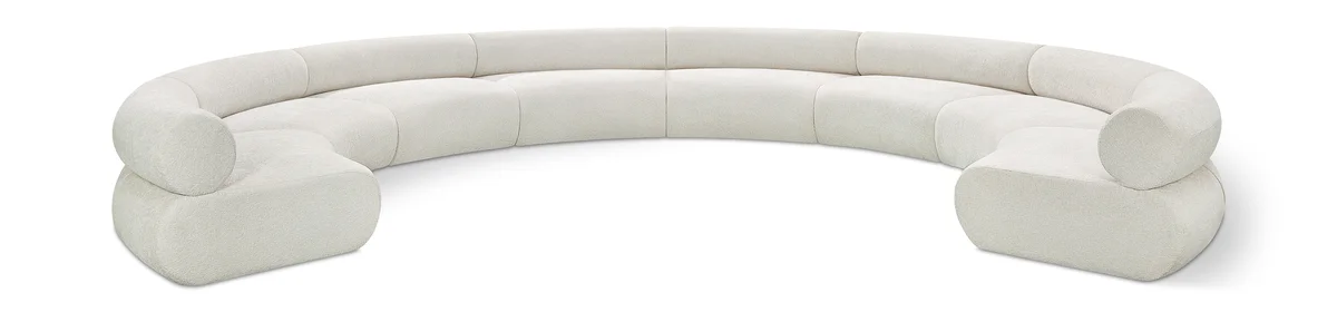 Bale - 8 Piece Modular Sofa - Cream