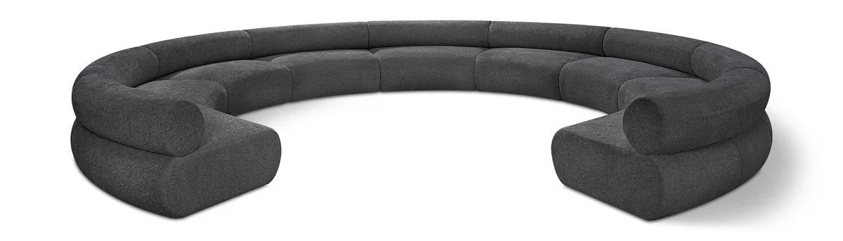 Bale - 9 Piece Modular Sofa - Gray