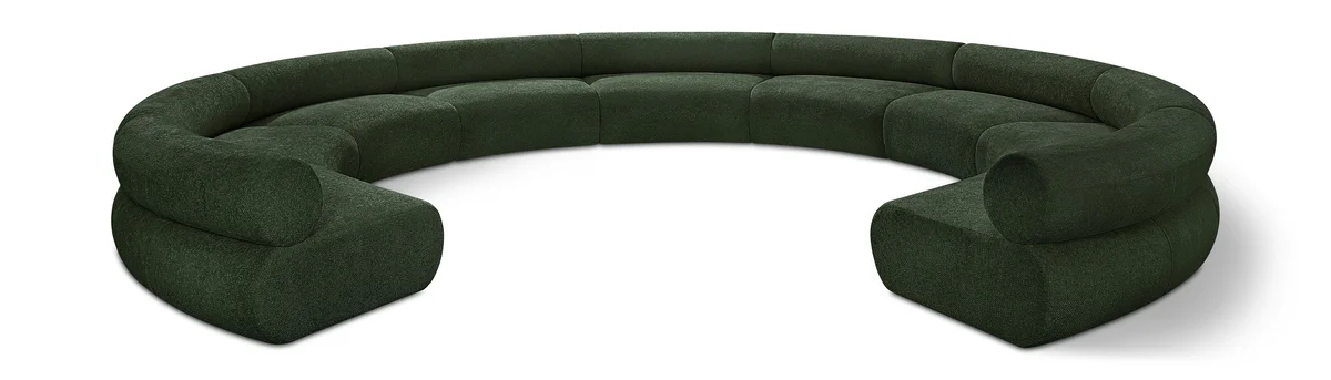 Bale - 9 Piece Modular Sofa - Green