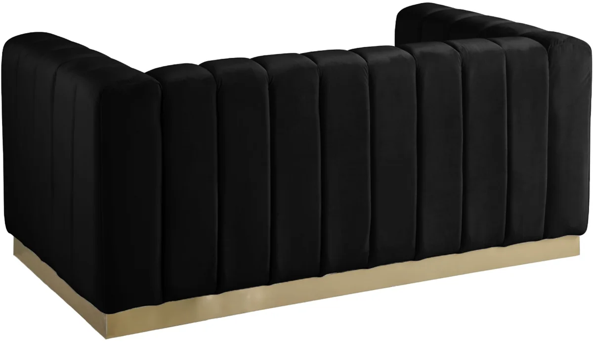 Marlon - Loveseat - Black
