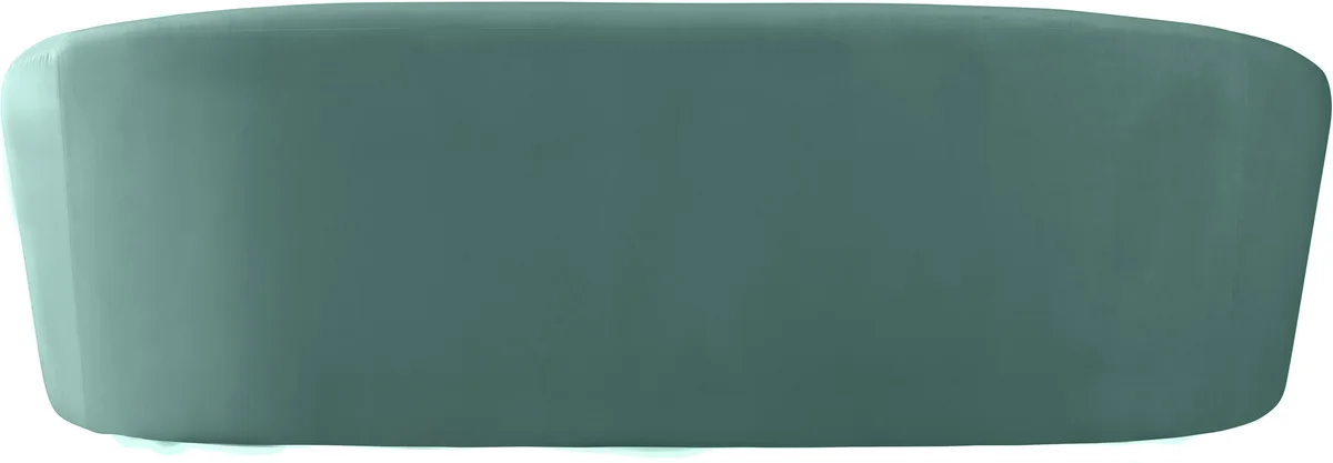 Riley - Velvet Sofa - Mint