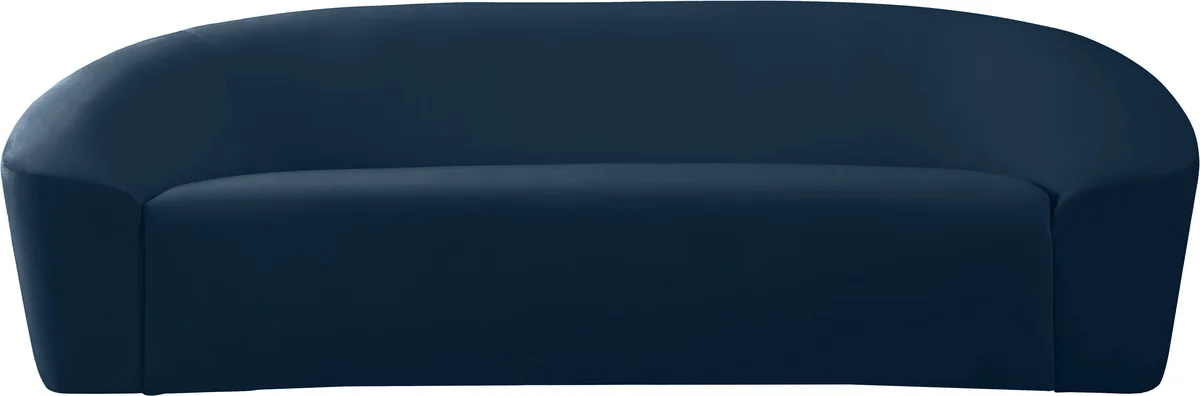 Riley - Velvet Sofa - Navy