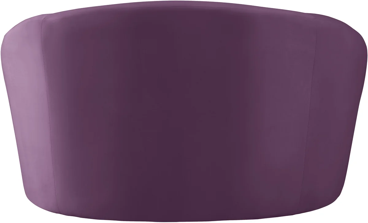 Riley - Velvet Chair - Purple
