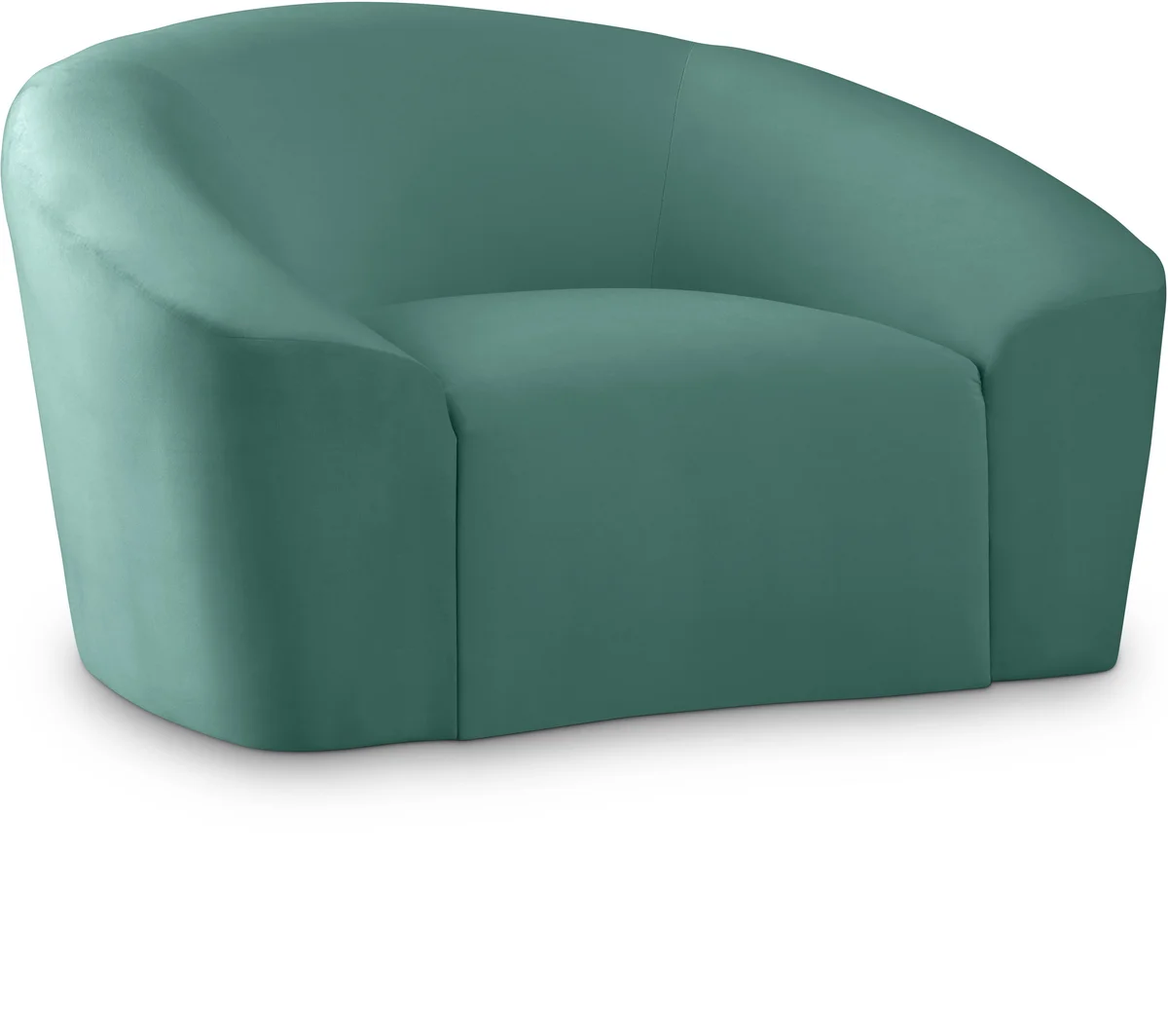 Riley - Velvet Chair - Mint