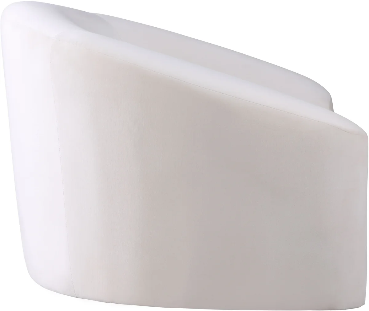 Riley - Velvet Chair - Cream