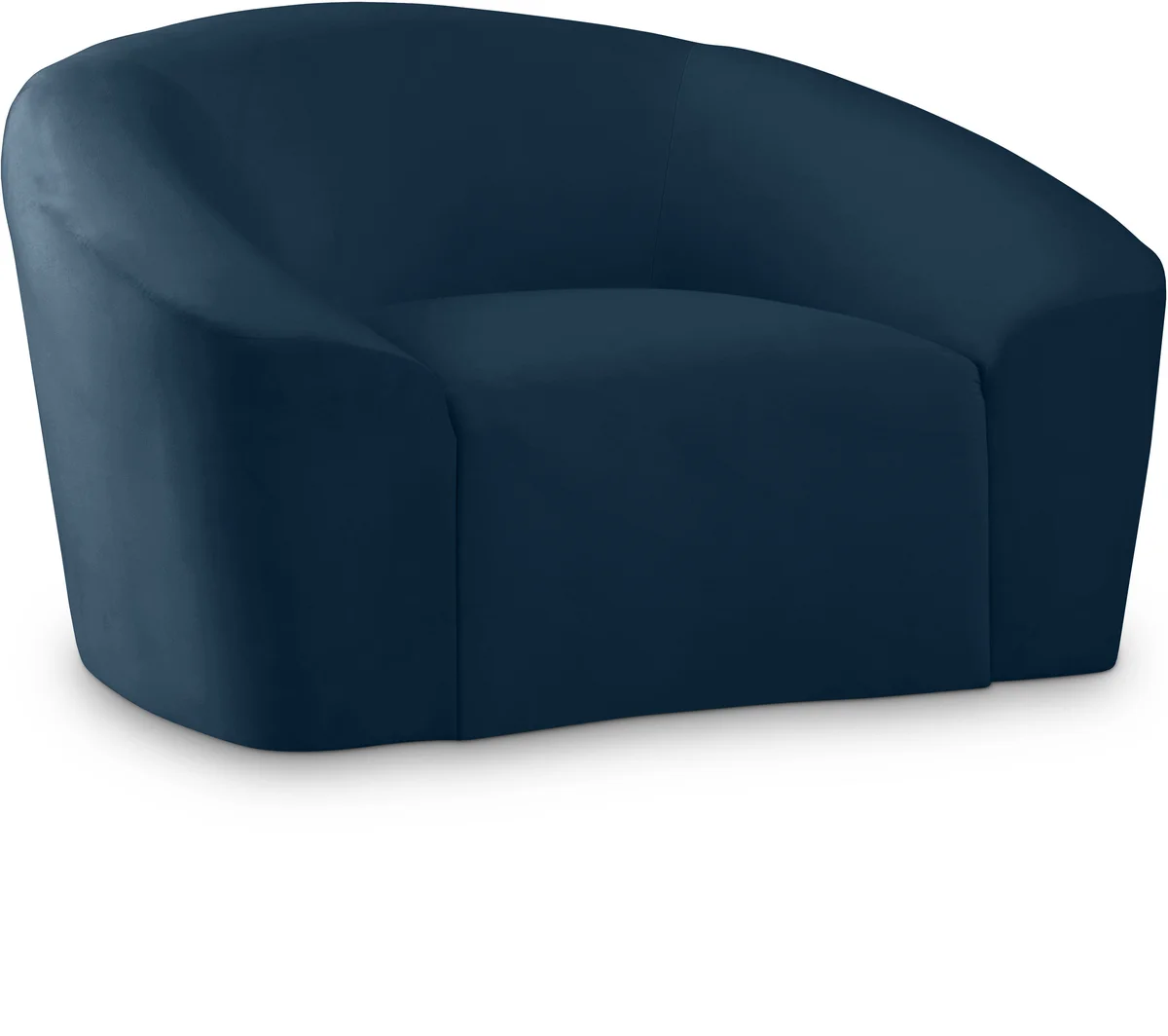 Riley - Velvet Chair - Navy