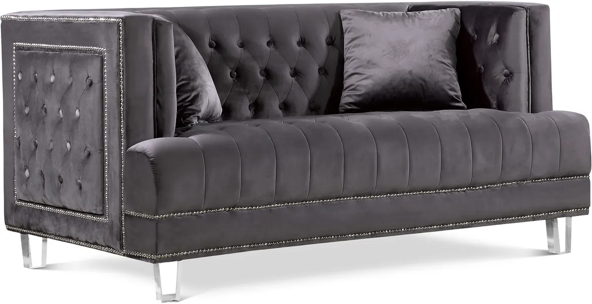 Lucas - Loveseat - Gray