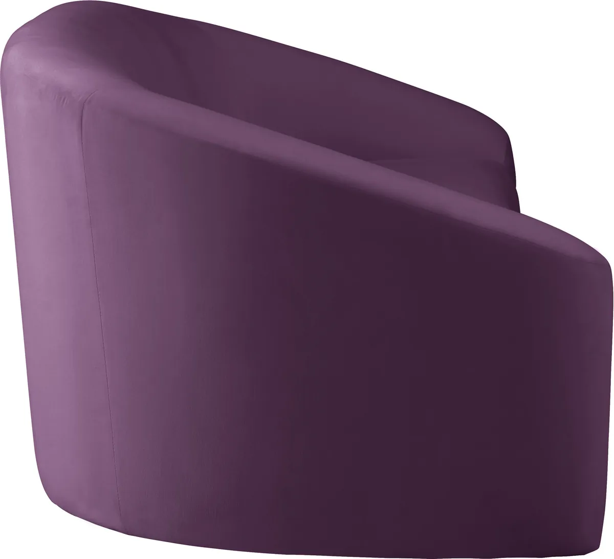 Riley - Velvet Loveseat - Purple
