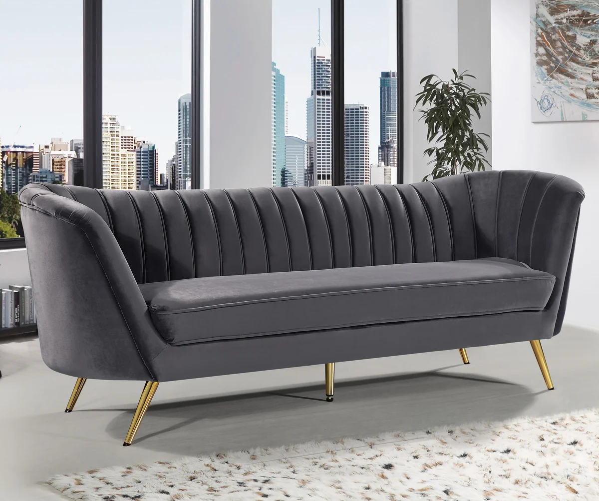Margo - Sofa - Gray - View 2