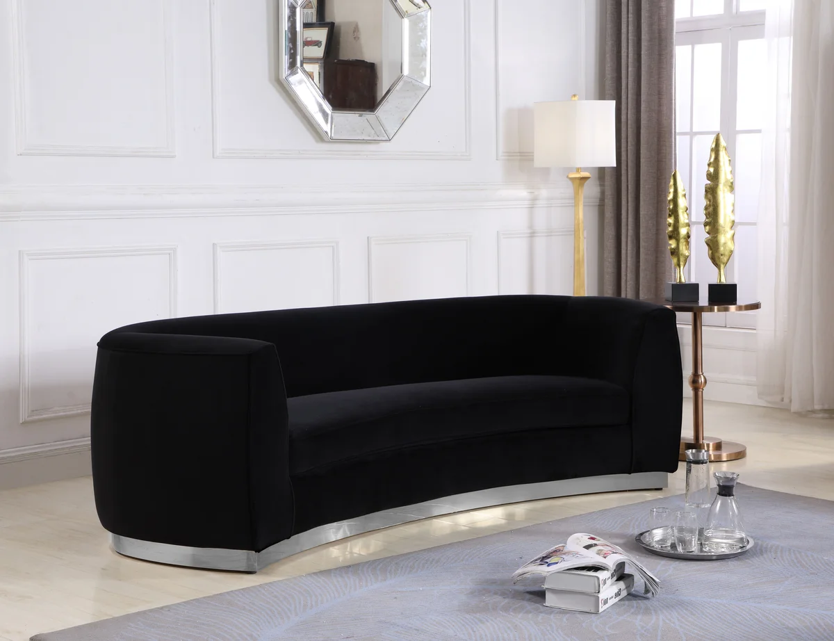Julian - Sofa - Black - View 2