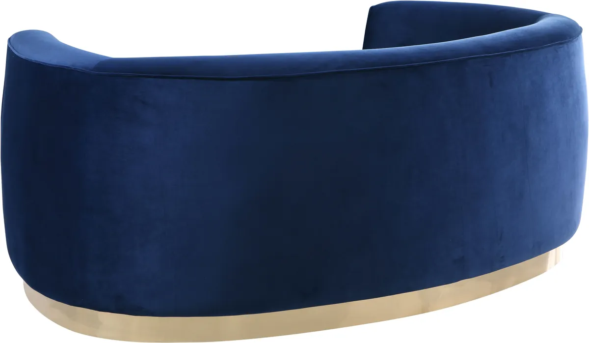 Julian - Loveseat - Navy
