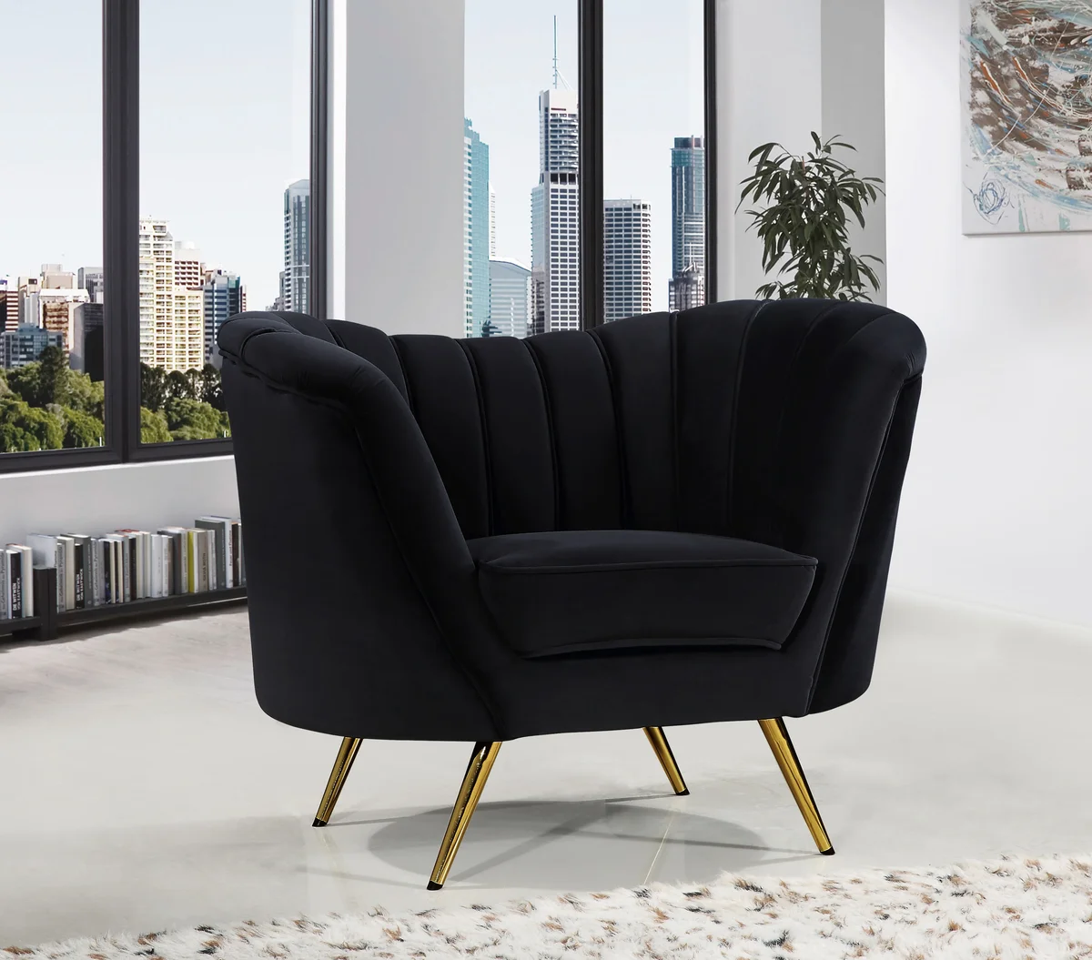 Margo - Chair - Black - View 2