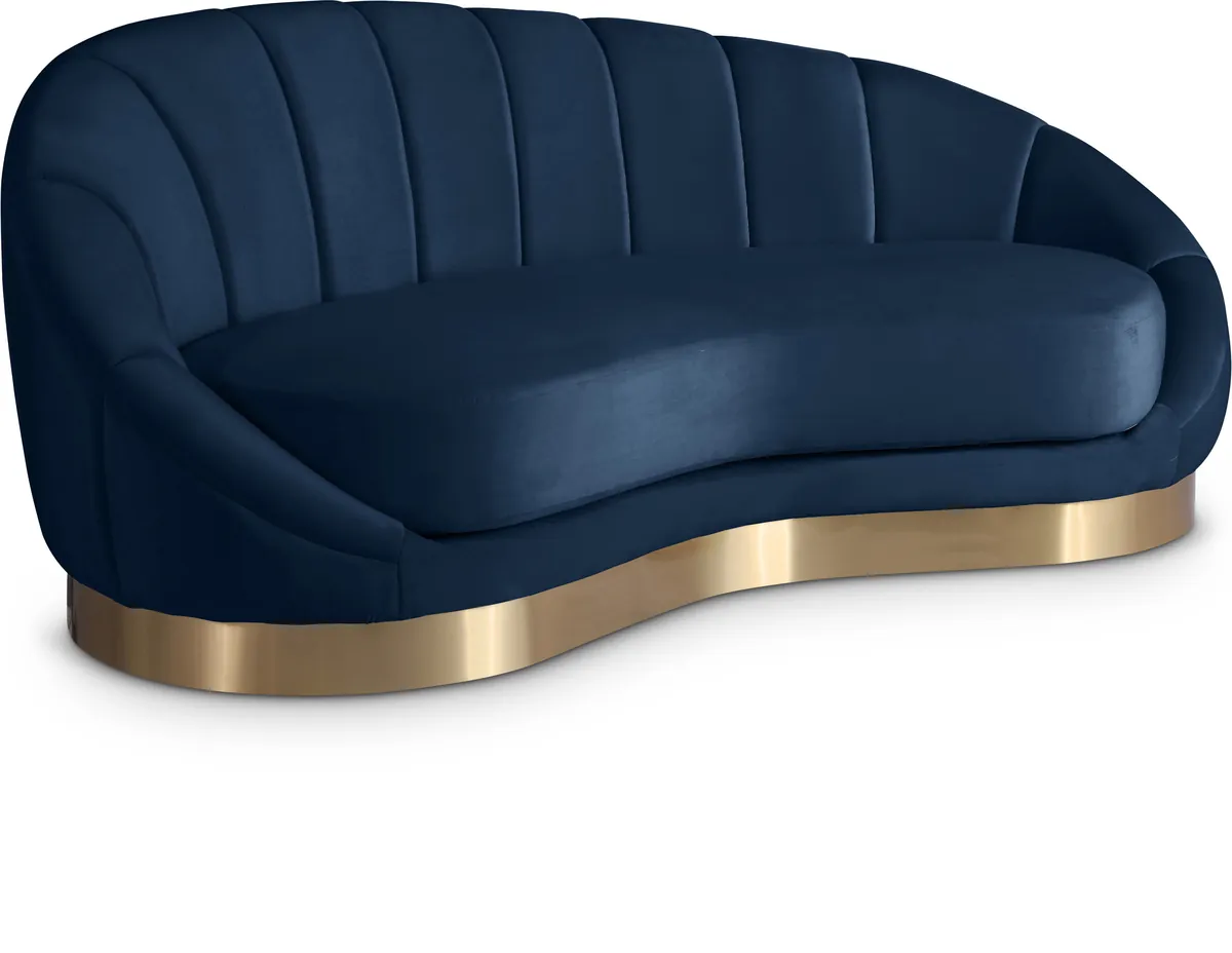 Shelly - Chaise - Navy