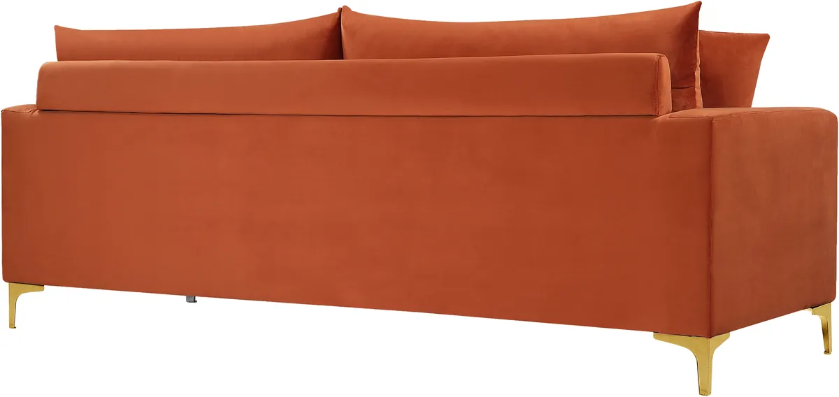 Naomi - Loveseat - Cognac
