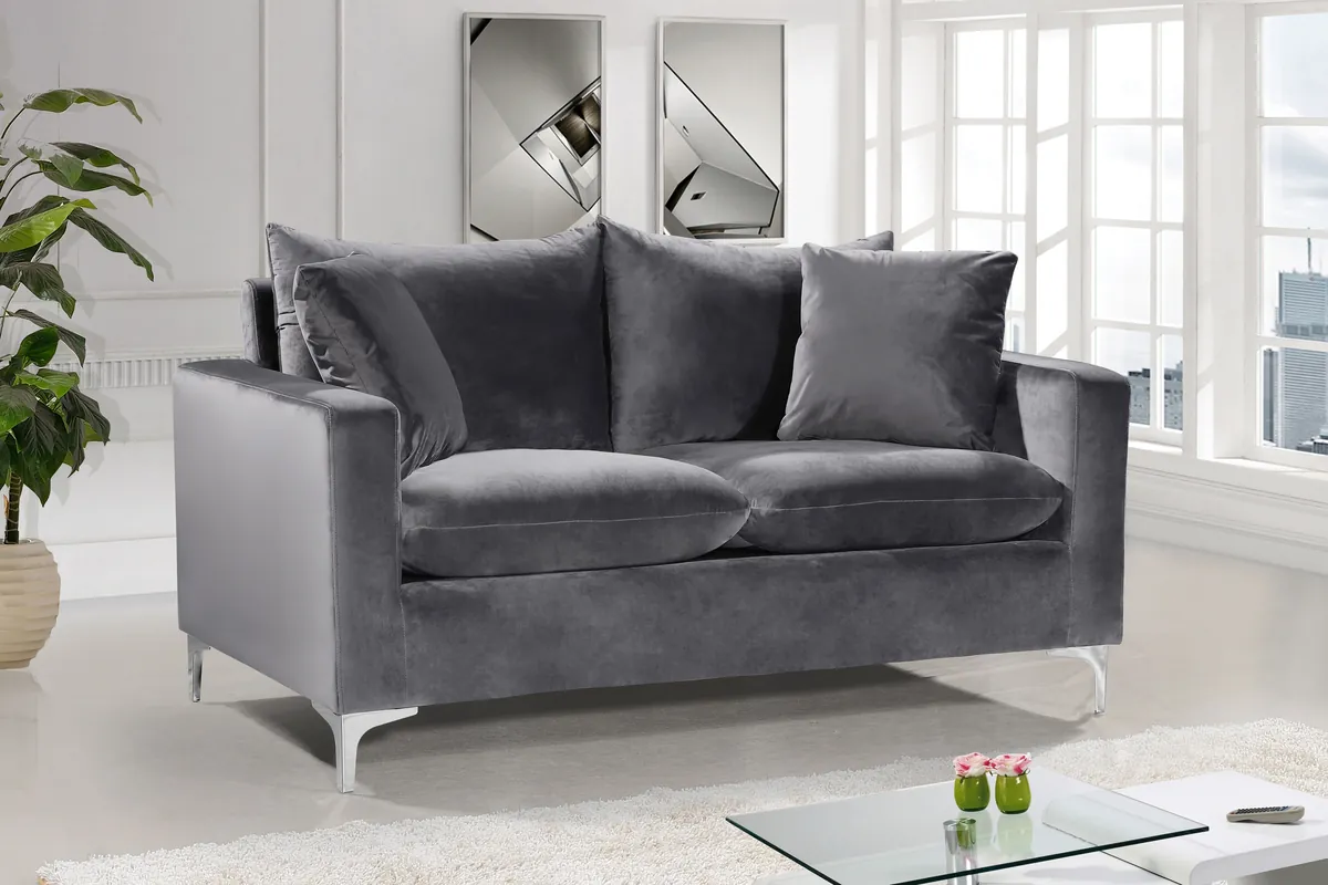 Naomi - Loveseat - Gray