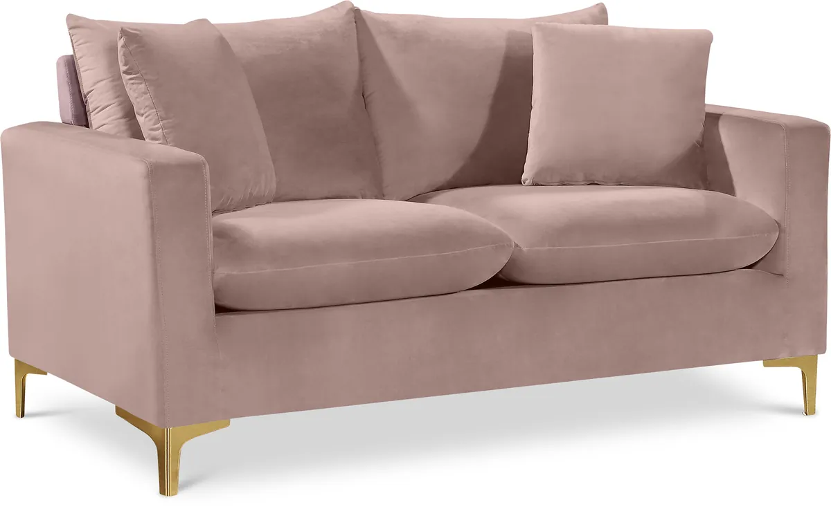 Naomi - Loveseat - Pink
