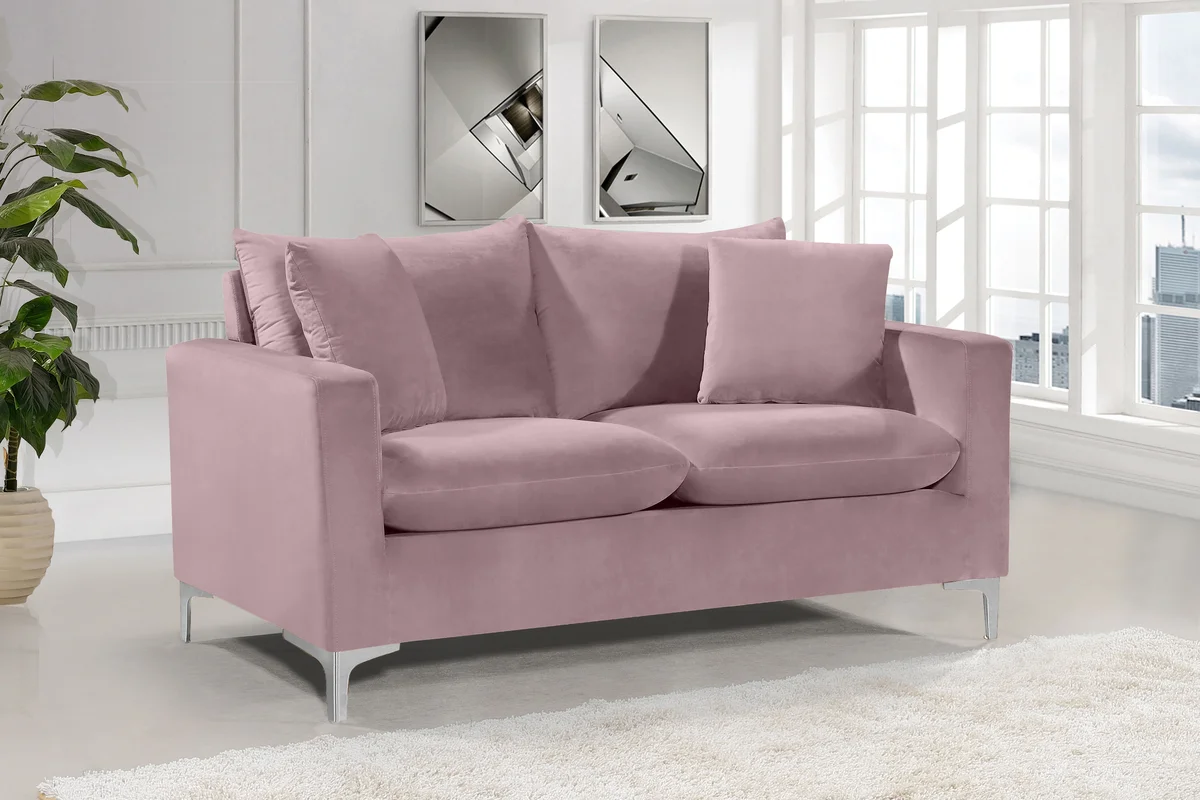 Naomi - Loveseat - Pink