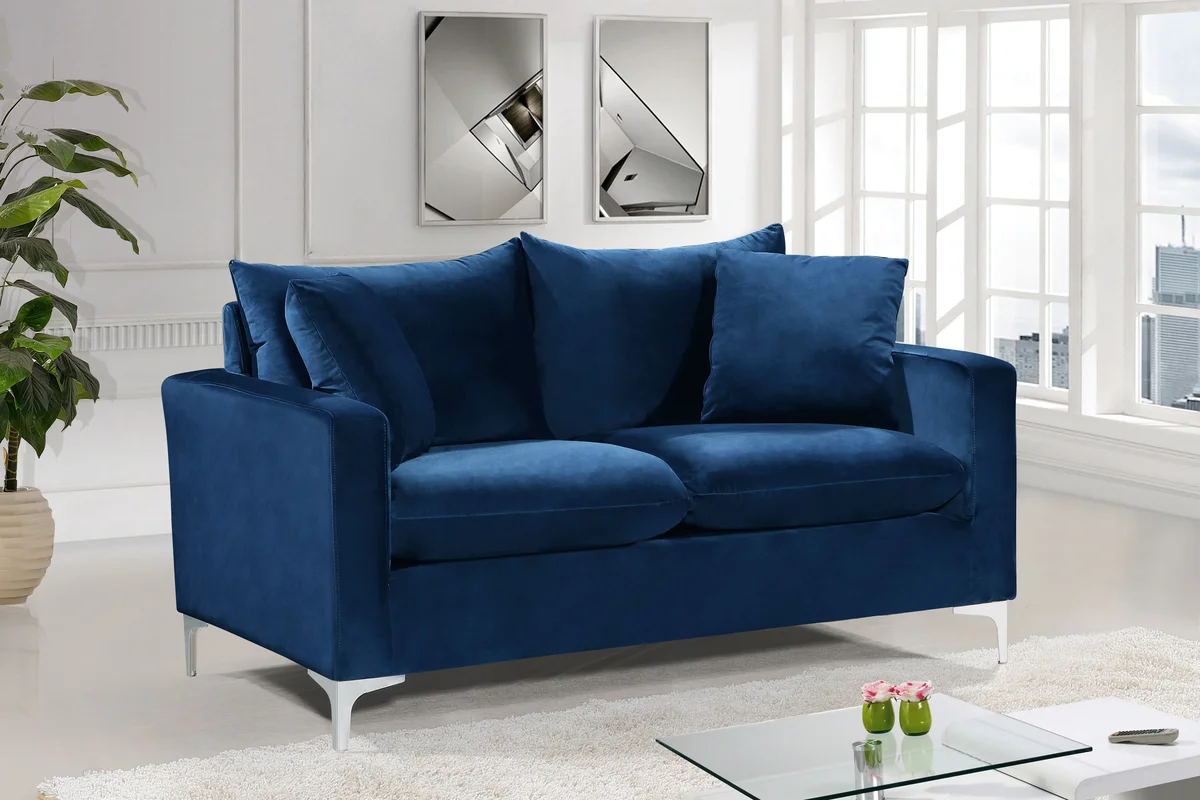 Naomi - Loveseat - Navy