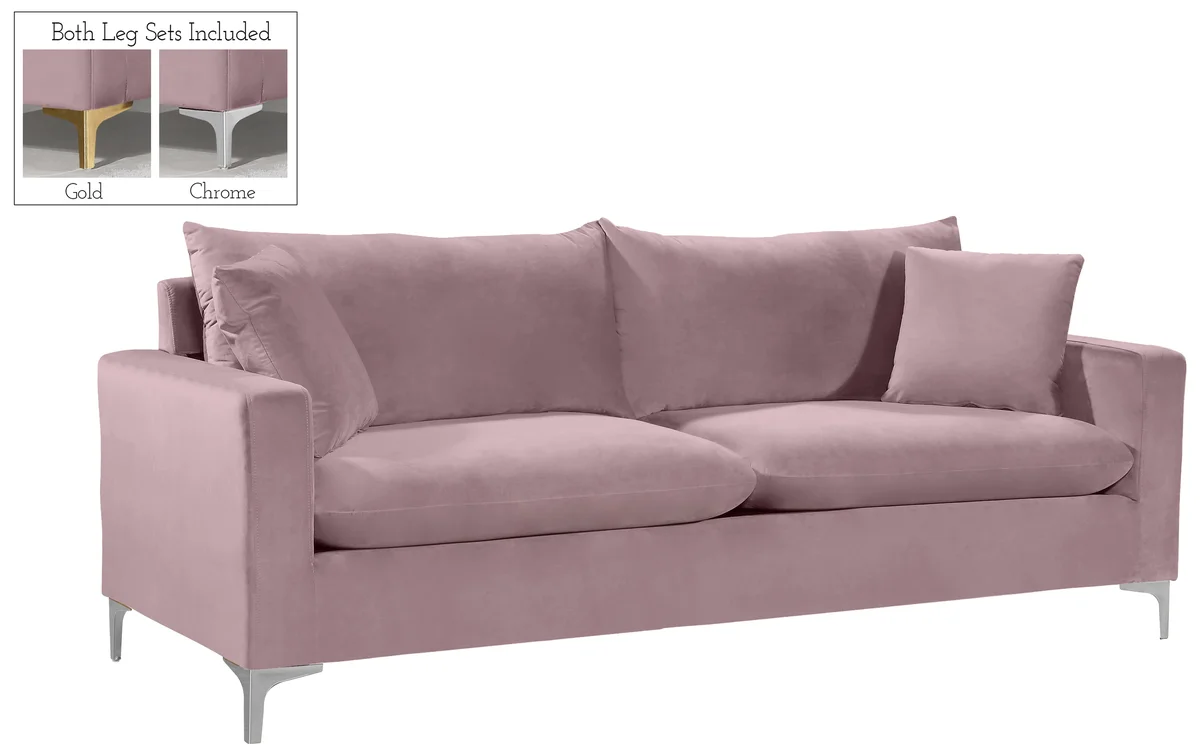 Naomi - Sofa - Pink - View 2