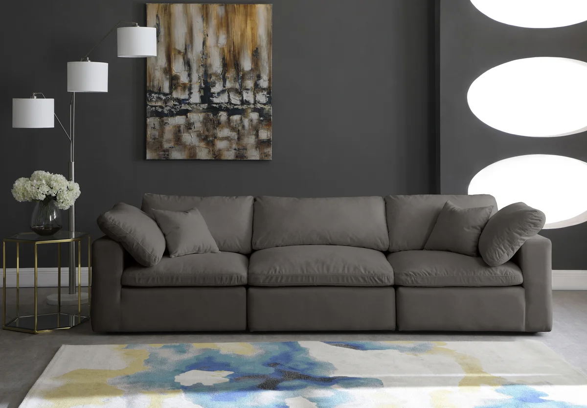 Cozy - 3 Seat Modular Sofa - Gray