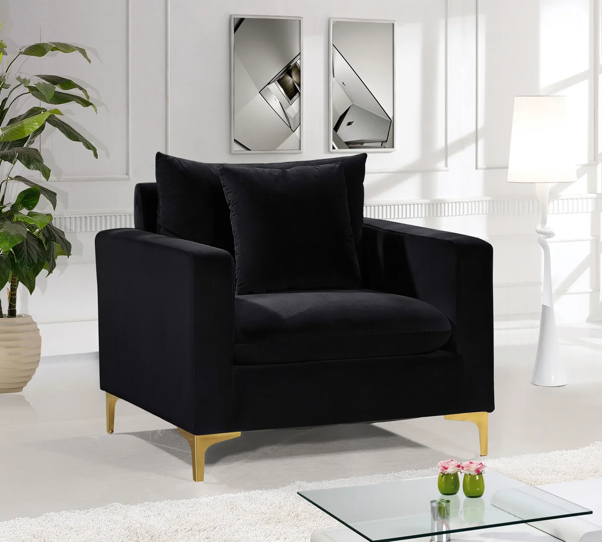 Naomi - Chair - Black