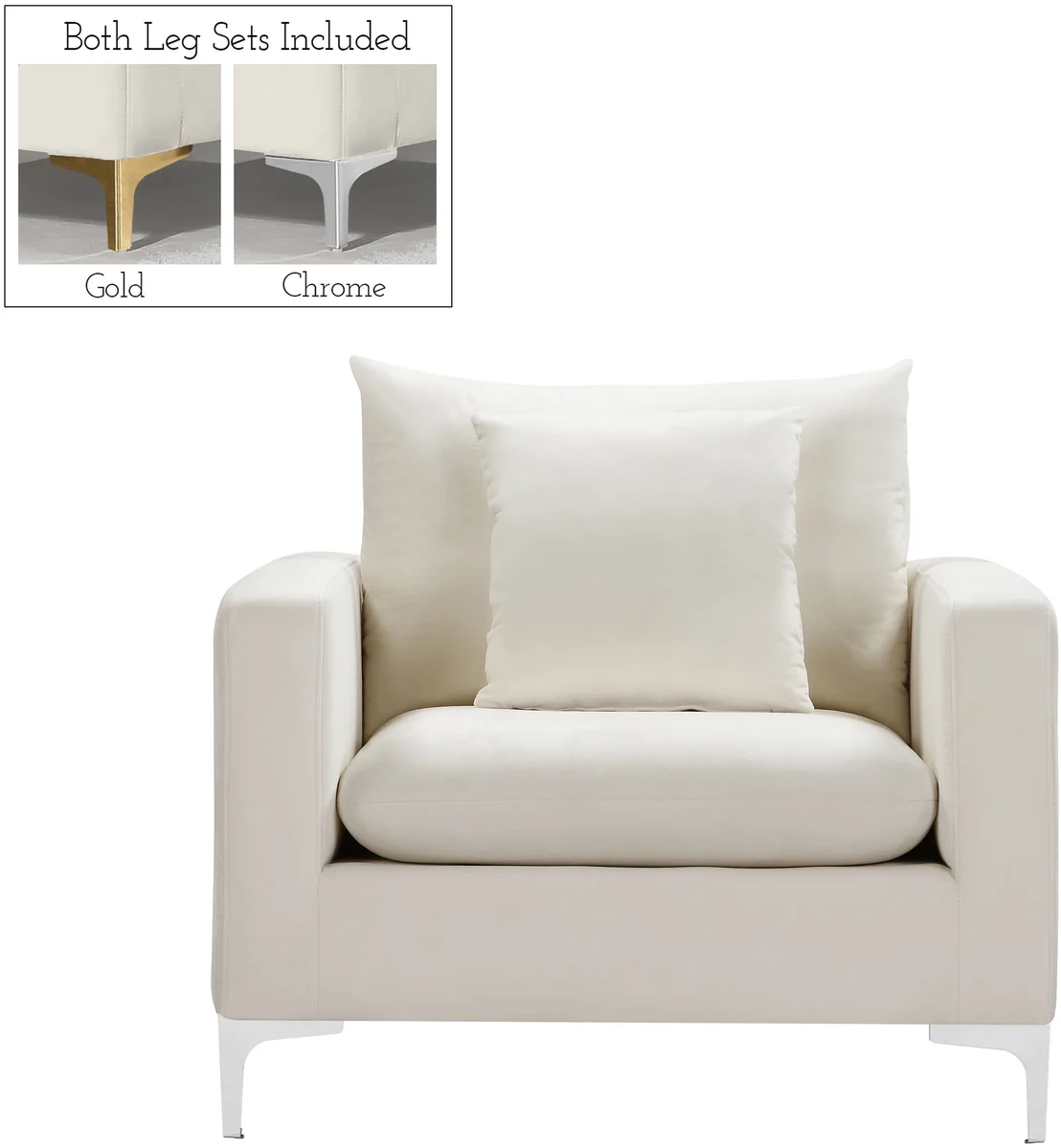 Naomi - Chair - Cream
