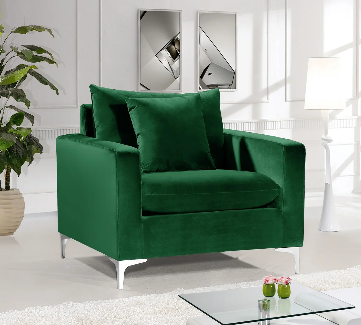 Naomi - Chair - Green