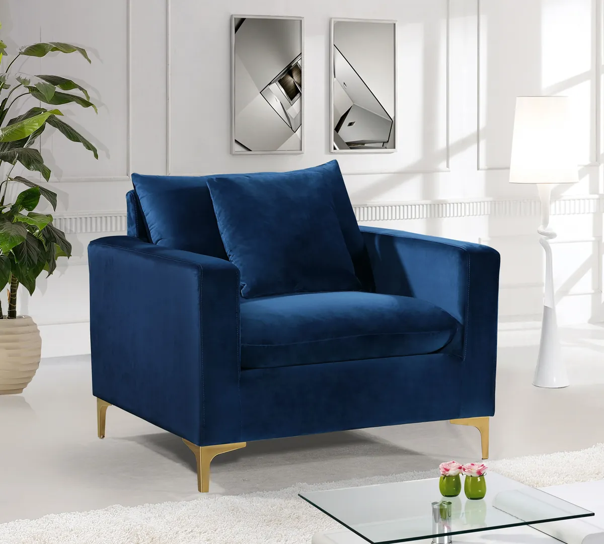 Naomi - Chair - Navy