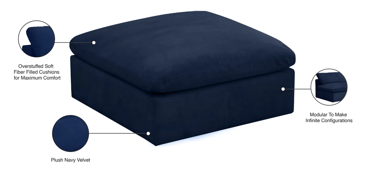 Cozy - Ottoman - Navy