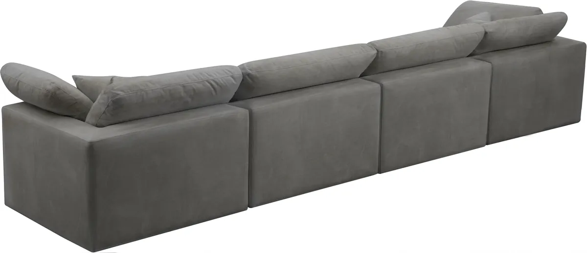 Cozy - Modular 4 Seat Sofa - Gray