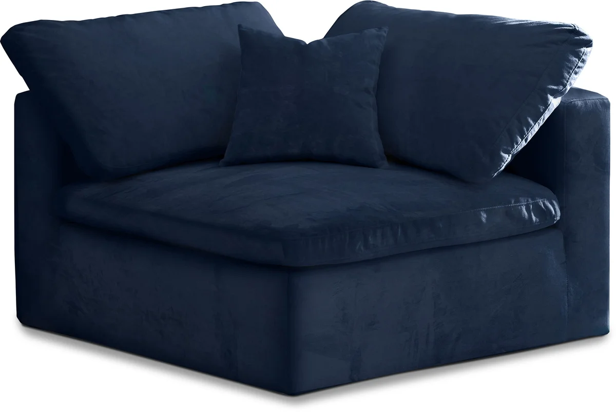 Cozy - Corner Chair - Navy