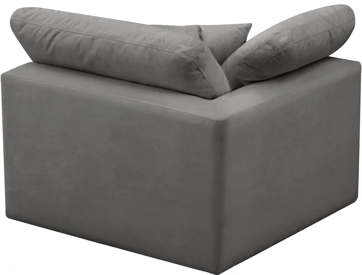 Cozy - Corner Chair - Gray