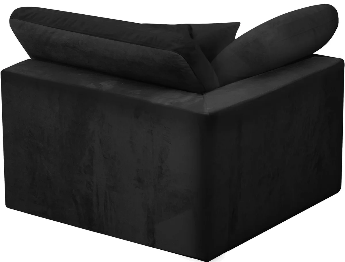 Cozy - Corner Chair - Black