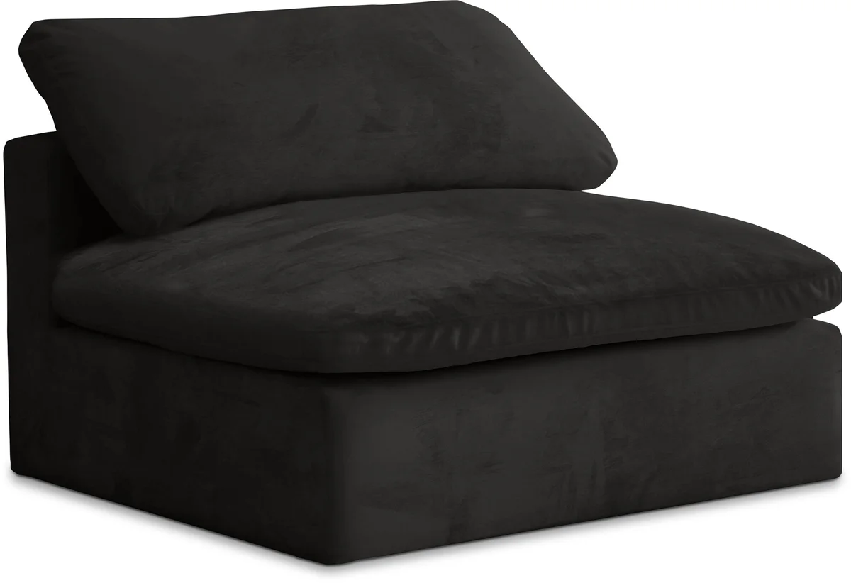 Cozy - Armless Chair - Black