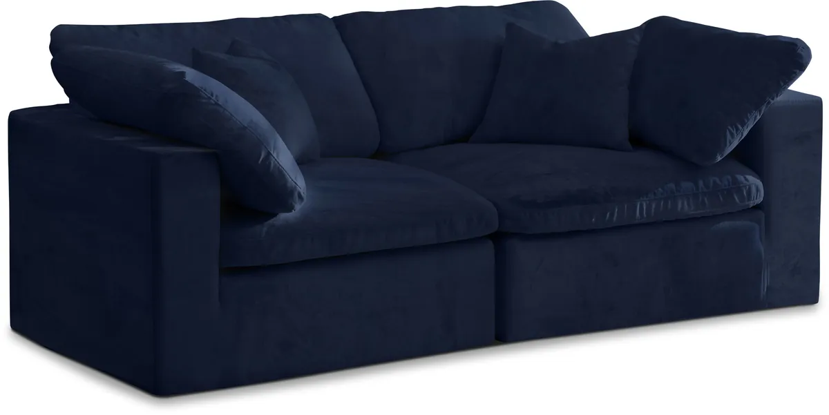 Cozy - Modular 2 Seat Sofa - Navy