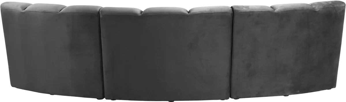 Infinity - 3 Piece Modular Sectional - Gray