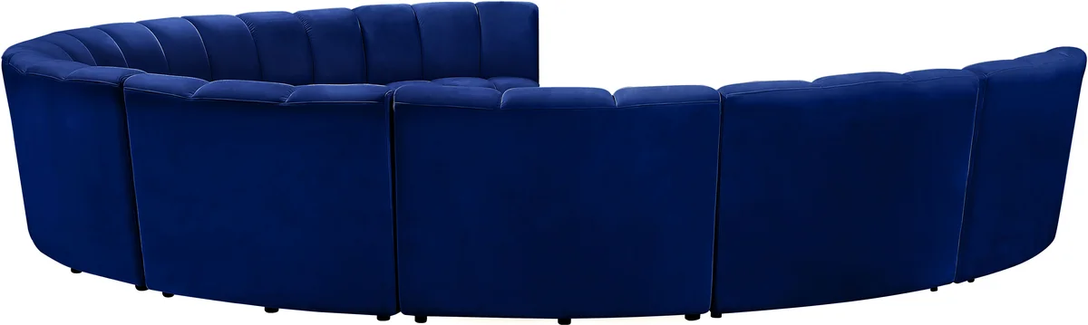 Infinity - 9 Piece Modular Sectional - Navy