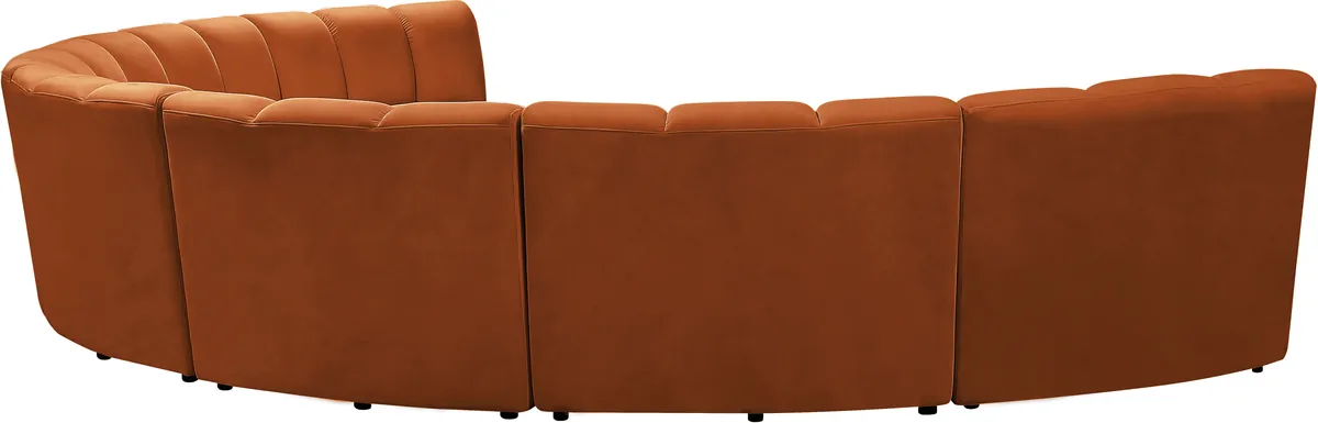 Infinity - 7 Piece Modular Sectional - Cognac